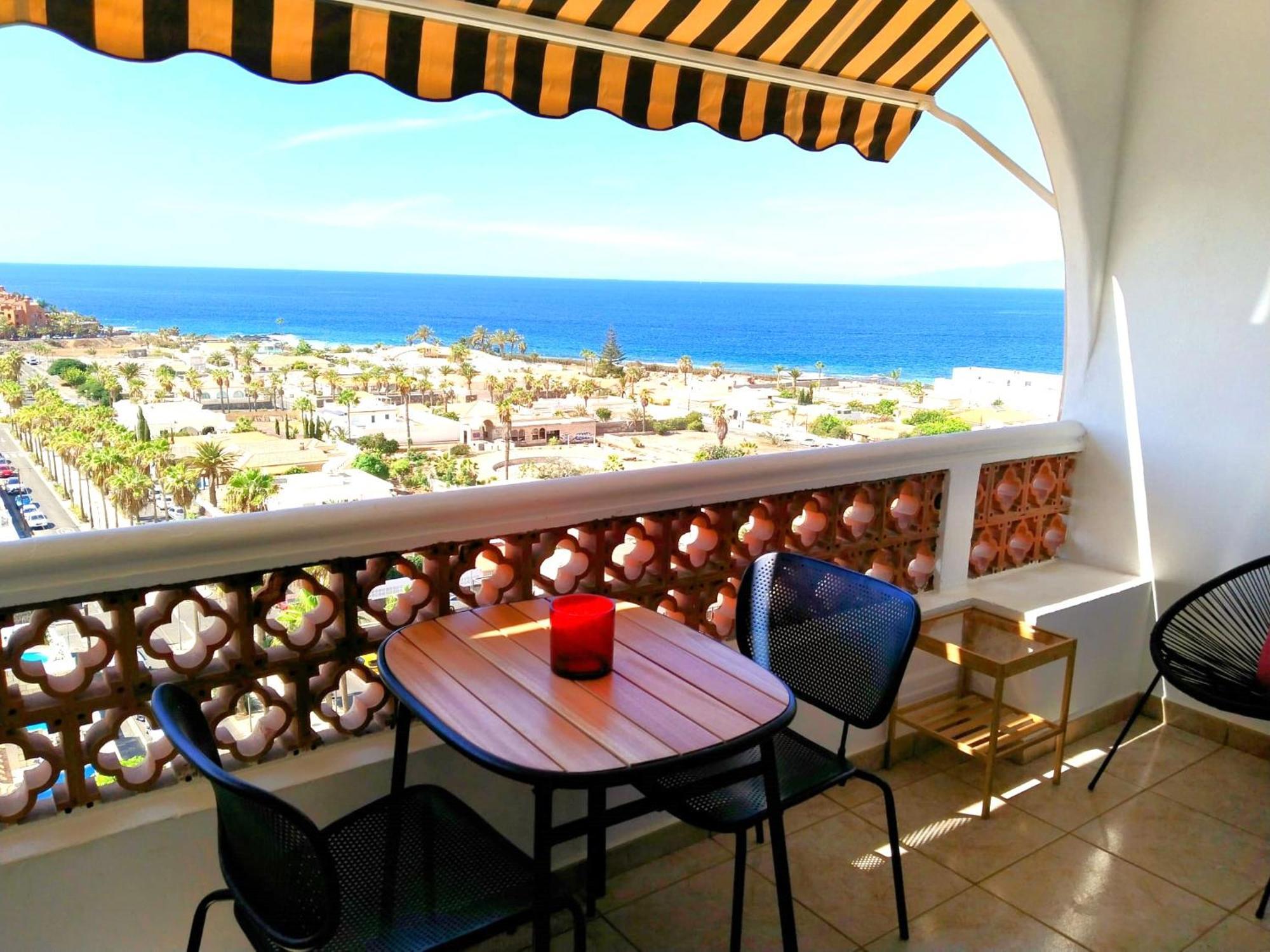 Palm-Mar Appartement Celeste 250M De L'Ocean Vue Mer Panoramique Exterior photo