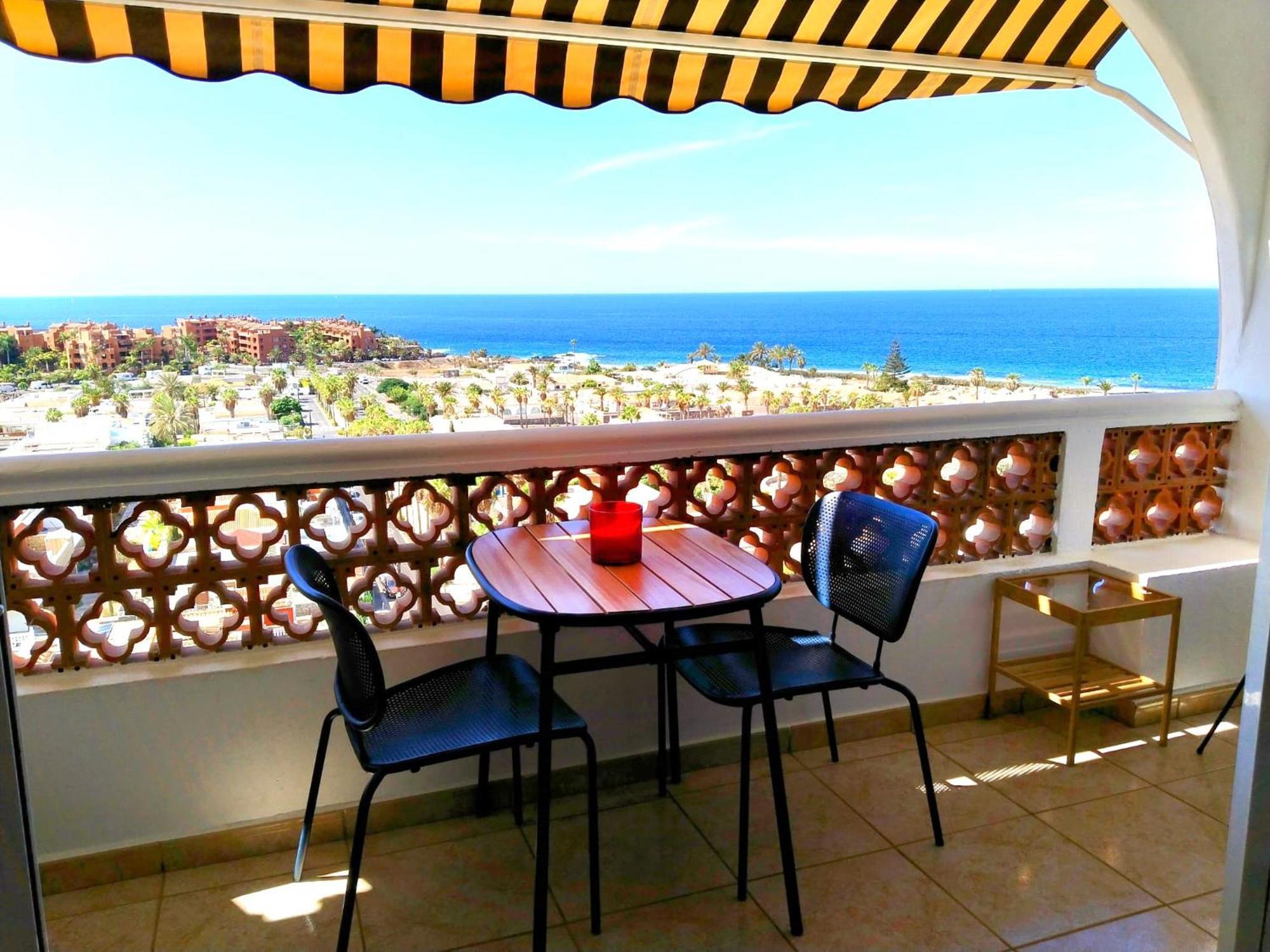 Palm-Mar Appartement Celeste 250M De L'Ocean Vue Mer Panoramique Exterior photo