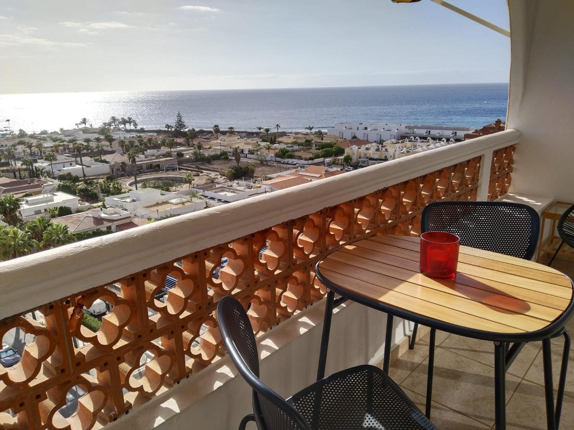 Palm-Mar Appartement Celeste 250M De L'Ocean Vue Mer Panoramique Exterior photo